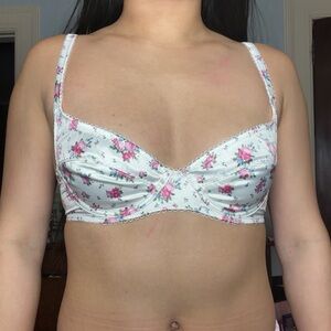 For Love & Lemons Floral Bra